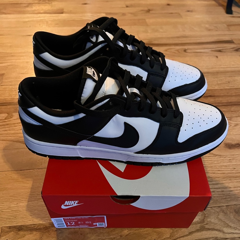Nike Dunk Low “Panda” White Black